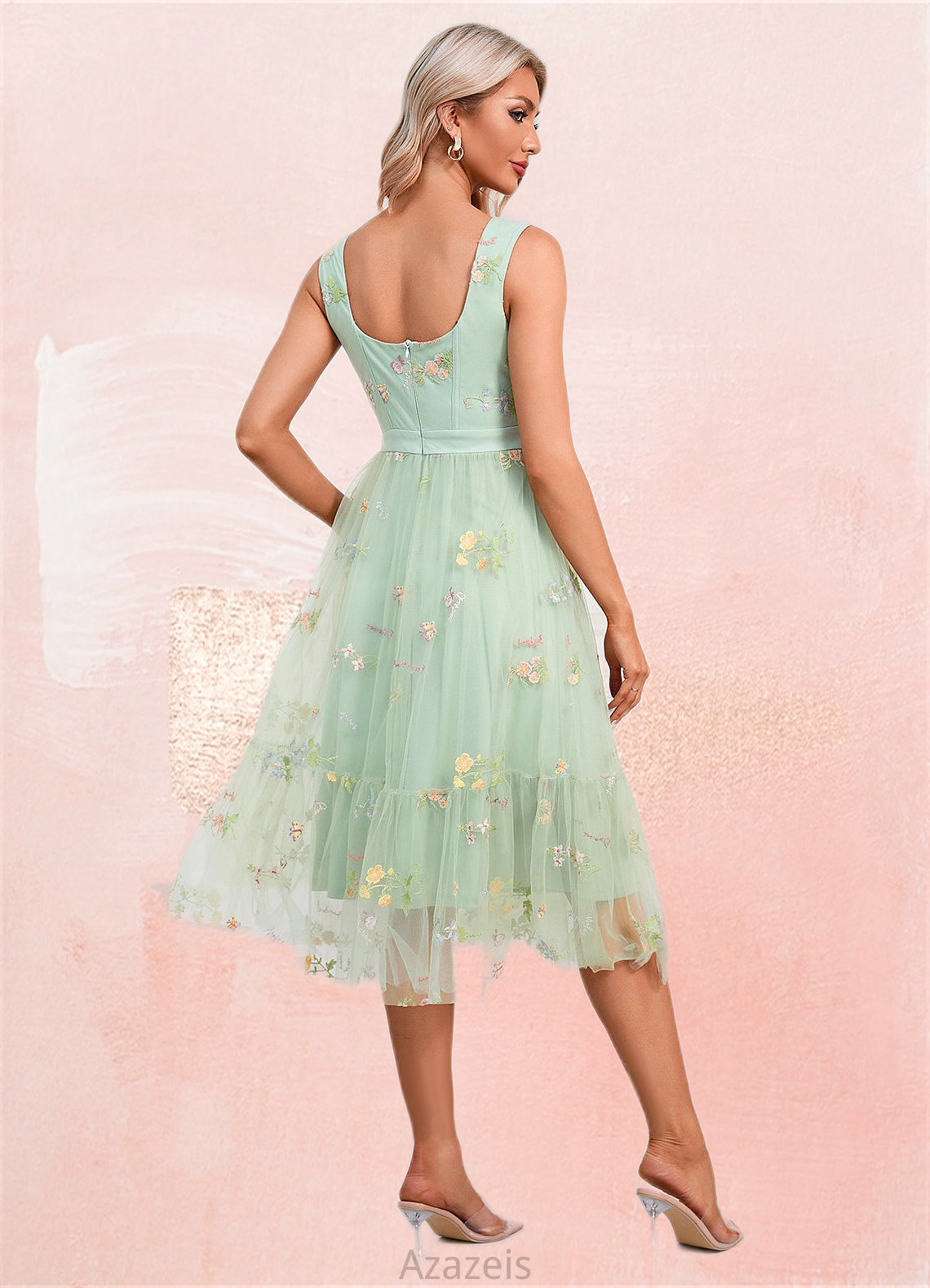 Dana Sweetheart Elegant A-line Tulle Dresses DFP0022305