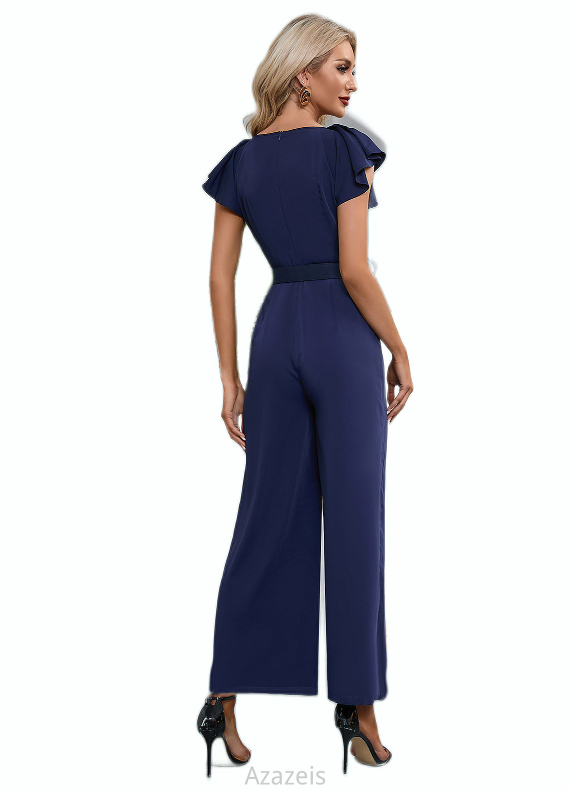 Aryanna Scoop Elegant Jumpsuit/Pantsuit Polyester Maxi Dresses DFP0022417