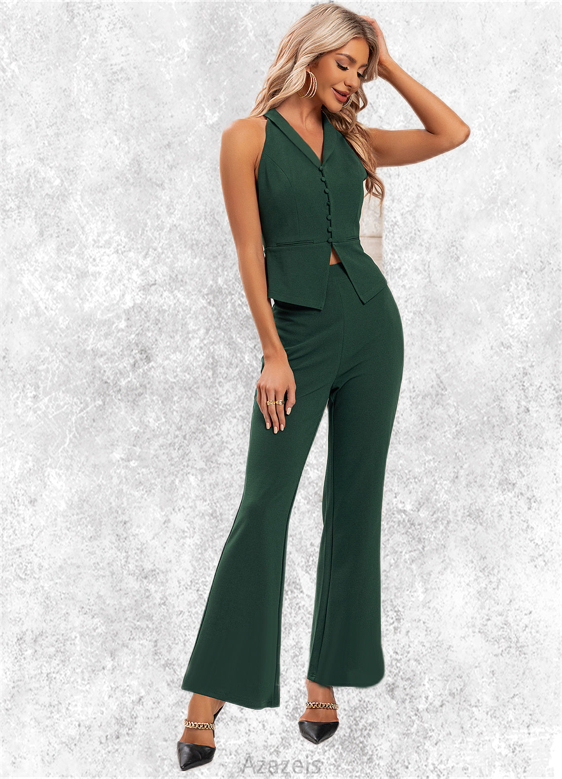 Cynthia Halter Elegant Separates Polyester Maxi Dresses DFP0022474