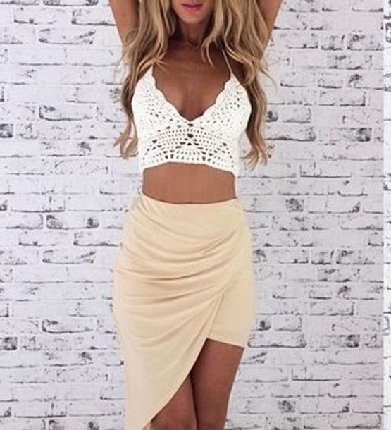 Two Piece Short Homecoming Dresses Alana CD11233